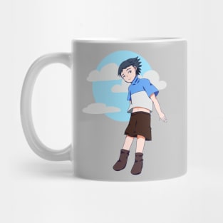 Jump High Sky to Reach Your Dream Simple Design Mug